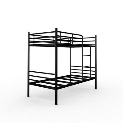 Dorm Dubbele Laag Vier Zijomheining Steel Bunk Beds voor Volwassen Kinderen