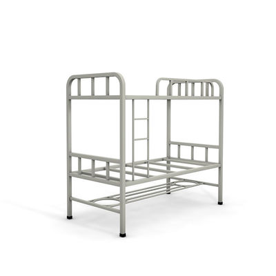 Slaapzaal46kg Gray Color Adult Size Steel Stapelbedden met Schoenrek