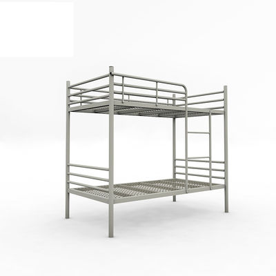Het Kader van de Omheiningsmetal bunk bed van flatgrey black steel mesh full