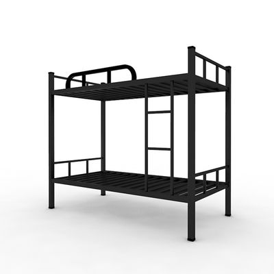 Het sterke Bedbase-Bed van Slaapzaal Zwarte Gray Color Children Metal Bunk