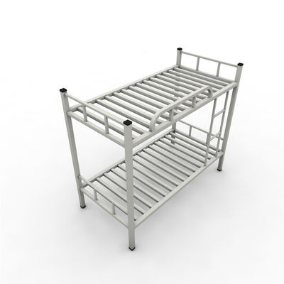 Het sterke Bedbase-Bed van Slaapzaal Zwarte Gray Color Children Metal Bunk