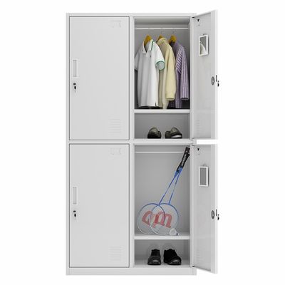 2 rij 4 van het Metaalkleren van de Deurenslaapzaal de Opslagkast voor kleedkamer