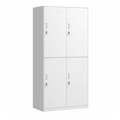 2 rijen Smalle Rand 4 de Opslaggarderobe van het Deurenmetaal