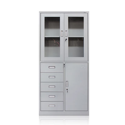 5 van de het Glasdeur van het ladenbureau Meubilair 2 de Opslag Archiefkast van het Rijenmetaal