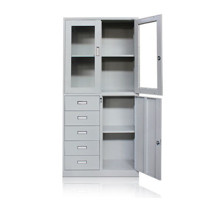 5 van de het Glasdeur van het ladenbureau Meubilair 2 de Opslag Archiefkast van het Rijenmetaal