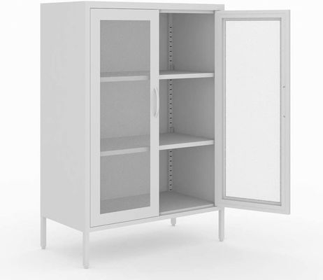 Van de de Kast de Halve Hoogte van staalmesh door dining room storage Opslag Lcoker