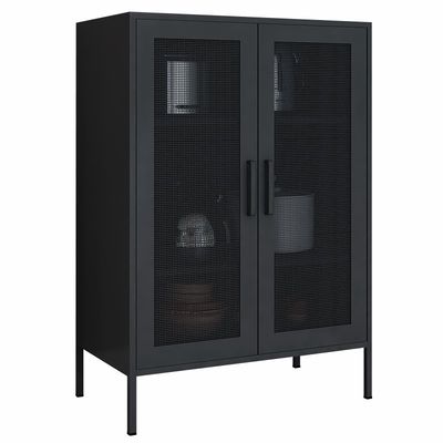 Dubbel Metaal Mesh Door 1015x800x400mm Halve Hoogtekast voor Huisgebruik