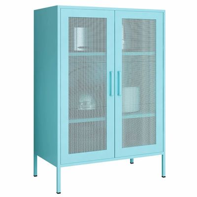 Dubbel Metaal Mesh Door 1015x800x400mm Halve Hoogtekast voor Huisgebruik