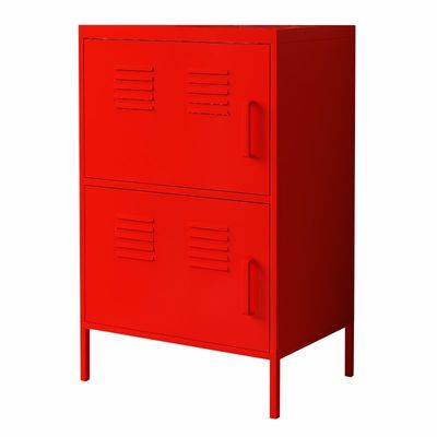 Hoog Tribunebeen Twee Kabinet van de de Hoogtekast van het Deuren het Verticale Staal Halve voor Huis