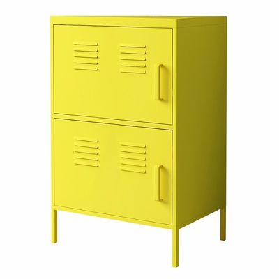 Hoog Tribunebeen Twee Kabinet van de de Hoogtekast van het Deuren het Verticale Staal Halve voor Huis