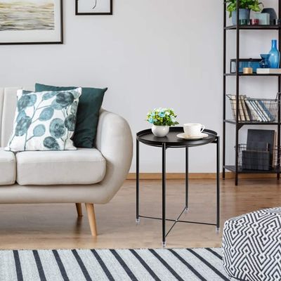 Het kleine Dienblad van Sofa Side End Table With van de Koffie21.5x19x1.9 Duim