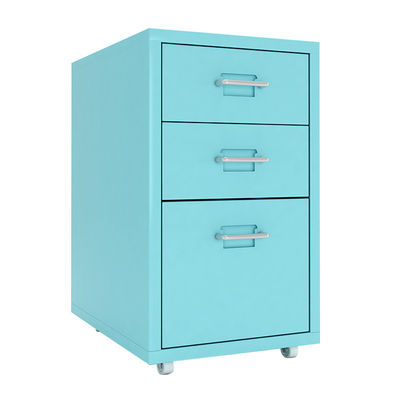KD Kabinet van de de Make-upopslag van structuur het Zwarte Beweegbare 3 Laden