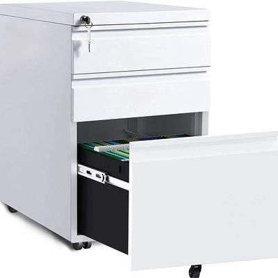 Mobiele Printer Stand 3 het Dossierkabinet van het Lademetaal voor de Organisatie van het Huisbureau