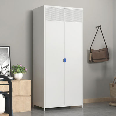 Van het de Deurmetaal van de huisslaapkamer de Dubbele Garderobe van de de Kaststijl met Hoge Voet