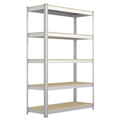 5 van het de Plankenrek van het rijen Regelbare Staal Op zwaar werk berekende het Kaderorganisator Storage Shelves