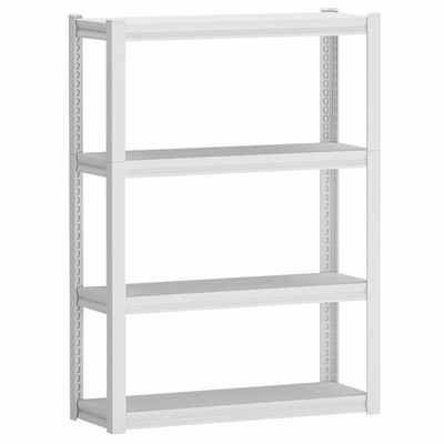 Opslag van de metaal de Regelbare Garage 4 van het de Plankenrek van het Rijenstaal Lichte de Plichtsplanken