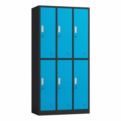 Van het het Gebruiksstaal van de gymnastiekschool Opslag 6 de Kast van de Deurengarderobe met Slot